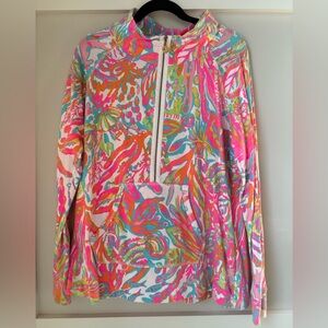 Lilly Pulitzer Scuba To Cuba Popover Women’s XL